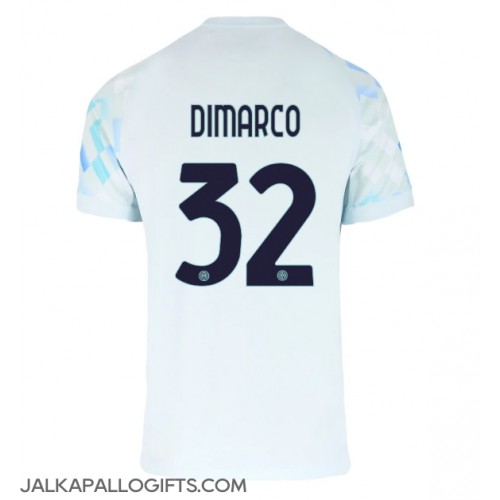 Inter Milan Federico Dimarco #32 Vieraspaita 2025-26 Lyhythihainen